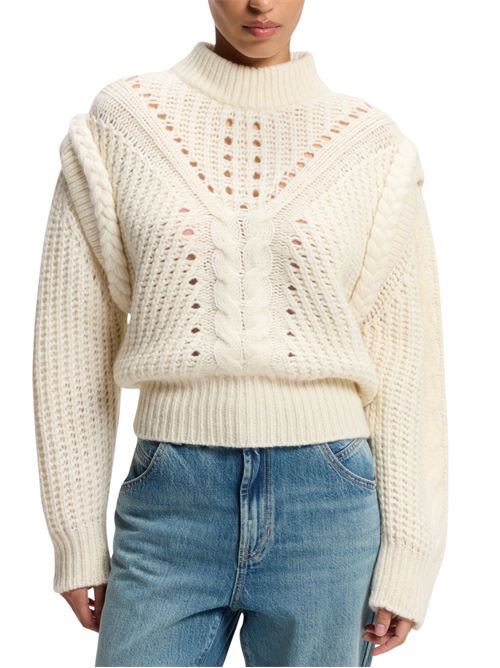 Maglione traforato in alpaca e lana Boss Orange | 50548951118